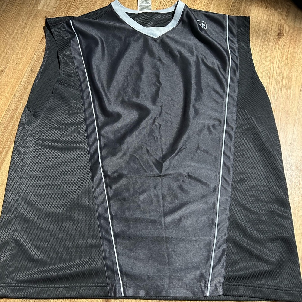 AND1 Black and Gray Athletic Jersey